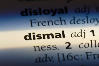 bir sözlüğü'ndeki kasvetli sözcüğü. kasvetli kavramı