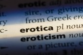 Erotica slovo ve slovníku. Erotica koncept
