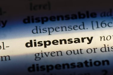 dispanser Word'de bir sözlük. dispanser kavramı