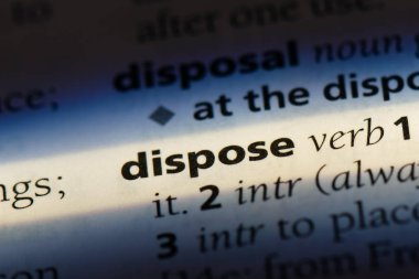 bir sözlüğü'ndeki sözcüğü atın. kavram atmayın