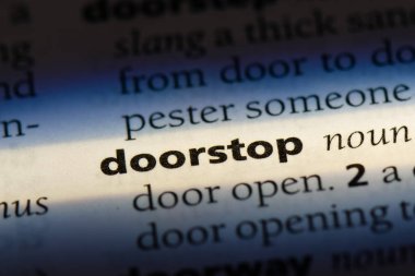 kapı tamponu Word'de bir sözlük. kapı tamponu kavramı