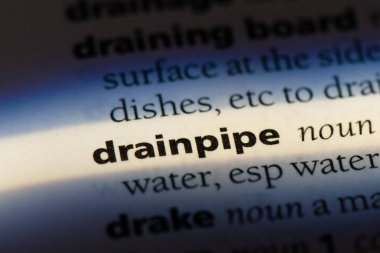 oluktan Word'de bir sözlük. su kavramı