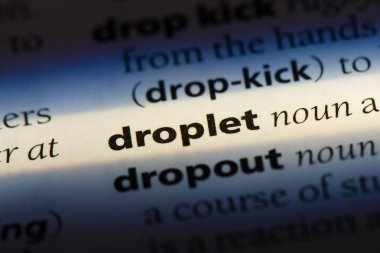 damlacık Word'de bir sözlük. damlacık kavramı