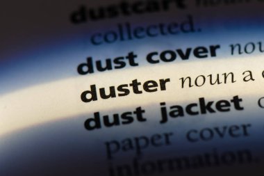 toz bezi Word'de bir sözlük. toz bezi kavramı