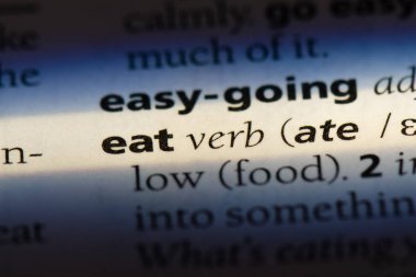 sözcük sözlükte ye. kavram yemek