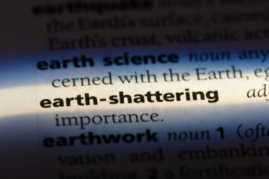 bir sözlüğü'ndeki sözcüğü yıkıcı dünya. Dünya yıkıcı kavramı