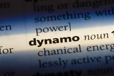 Dinamo Word'de bir sözlük. Dinamo kavramı