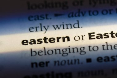 Doğu tek kelimeyle bir sözlük. Doğu kavramı
