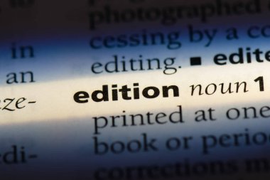 baskı Word'de bir sözlük. baskı kavramı