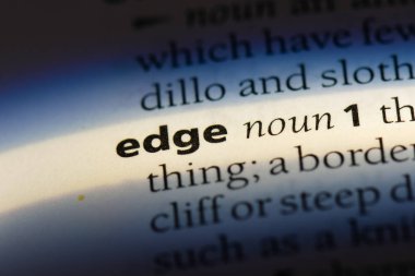 Kenar Word'de bir sözlük. Kenar kavramı