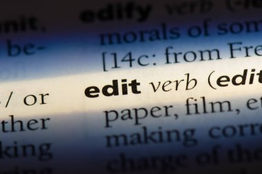 bir sözlüğü'ndeki sözcüğü düzenleyin. kavram Düzenle