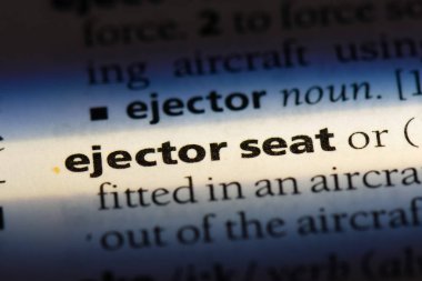 Fırlatma koltuğu Word'de bir sözlük. Fırlatma koltuğu kavramı