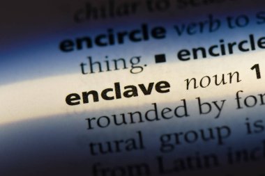 yerleşim bölgesi Word'de bir sözlük. yerleşim bölgesi kavramı