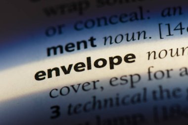 Zarf Word'de bir sözlük. Zarf kavramı