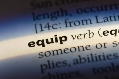 bir sözlüğü'ndeki sözcüğü donatmak. kavram donatmak