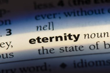 sonsuzluk Word'de bir sözlük. sonsuzluk kavramı