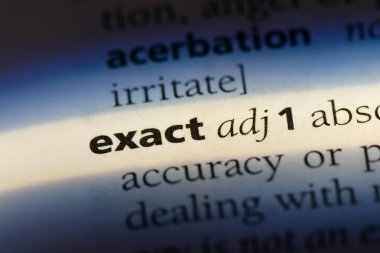 tam sözcük sözlüğe. tam kavramı