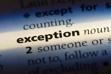 özel durum sözcük sözlüğe. özel durum kavramı