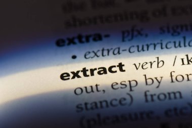 sözcüğü sözlüğe ayıklamak. kavram ayıklamak