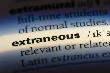 Yabancı sözcüğü sözlüğe. yabancı kavramı