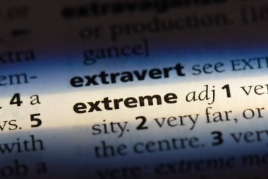 aşırı sözcük sözlüğe. aşırı kavramı