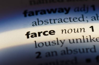 bir sözlüğü'ndeki sözcüğü oyundu. saçmalık kavramı