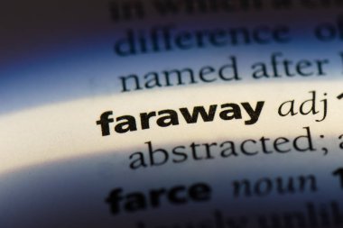 uzak tek kelimeyle bir sözlük. uzak kavramı