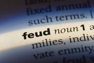 kan davası Word'de bir sözlük. kan davası kavramı