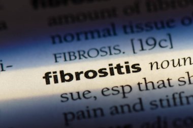fibrositis Word'de bir sözlük. fibrositis kavramı