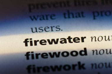 ateş suyu Word'de bir sözlük. ateş suyu kavramı