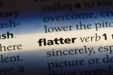 düz tek kelimeyle bir sözlük. düz kavramı