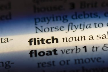 Flitch sözcük sözlüğe. Flitch kavramı