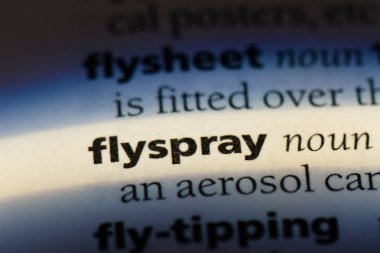 flyspray sözcük sözlüğe. flyspray kavramı