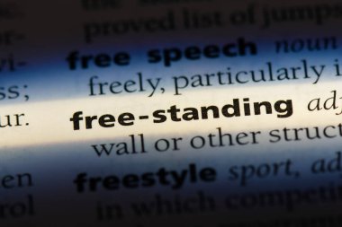 serbest duran Word'de bir sözlük. serbest duran kavramı