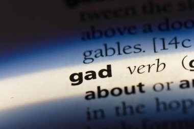 bir sözlüğü'ndeki sözcüğü gad. Gad kavramı