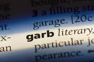 Giysi Word'de bir sözlük. Giysi kavramı