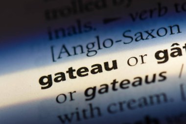 Gato Word'de bir sözlük. Gato kavramı