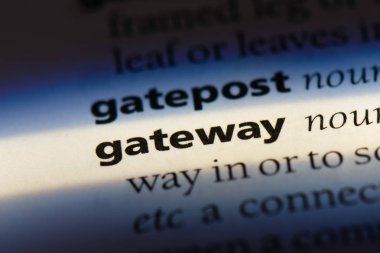 Ağ Geçidi Word'de bir sözlük. Ağ Geçidi kavramı