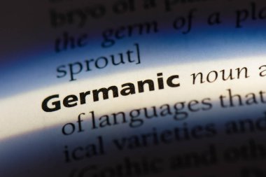 Germen kelime sözlüğe. Cermen kavramı