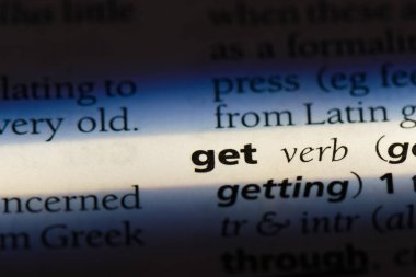 Word bir sözlük al. konsept almak