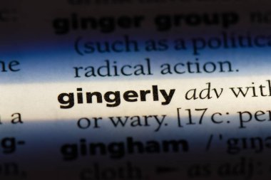 bir sözlüğü'ndeki dikkatle sözcüğü. dikkatle kavramı