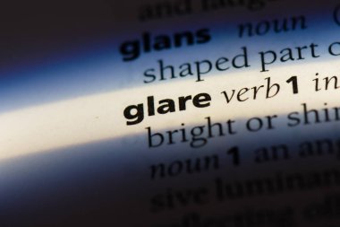 bir sözlüğü'ndeki sözcüğü parlak. parlama kavramı