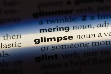 Word'de bir sözlük belirti. belirti kavramı