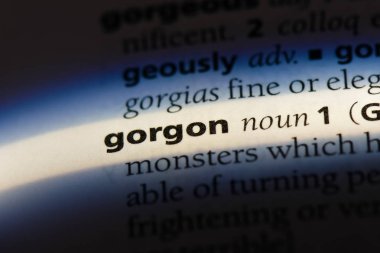 Gorgon Word'de bir sözlük. Gorgon kavramı