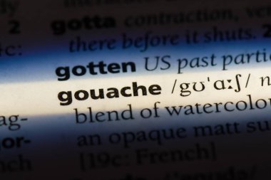 guaj Word'de bir sözlük. guaj kavramı