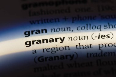 tahıl ambarı Word'de bir sözlük. tahıl ambarı kavramı