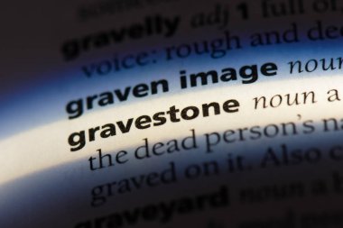 mezar taşı Word'de bir sözlük. mezar taşı kavramı