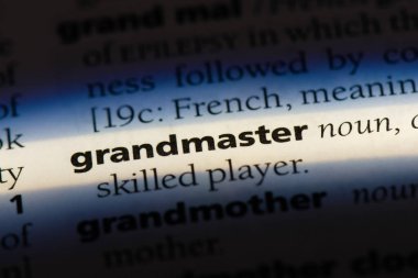 büyük usta Word'de bir sözlük. büyük usta kavramı