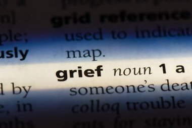 bir sözlüğü'ndeki keder sözcüğü. keder kavramı