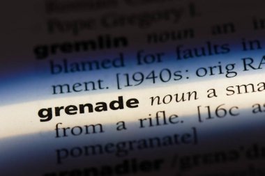 el bombası Word'de bir sözlük. el bombası kavramı